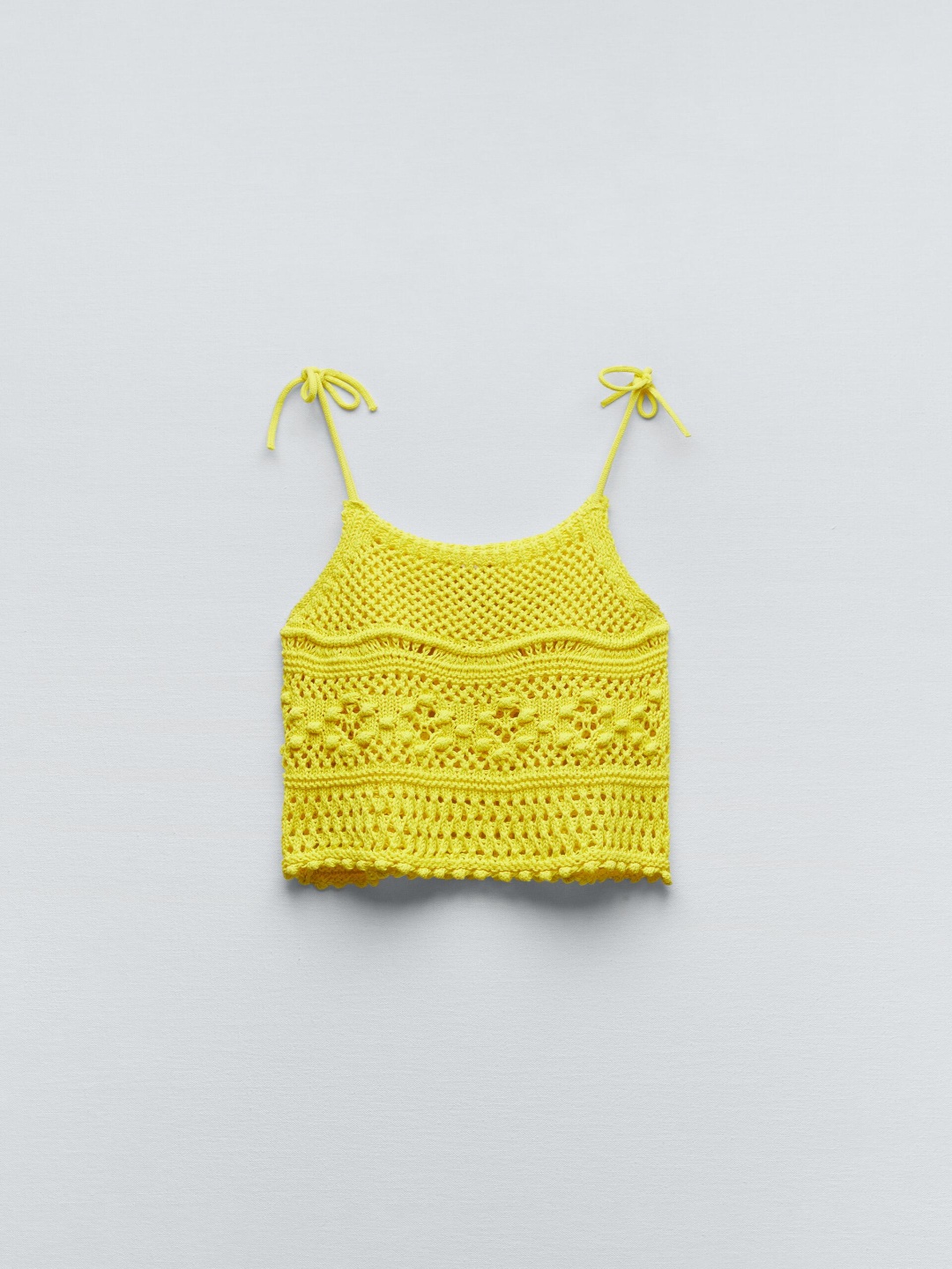 

ZARA Cotton Top, Yellow