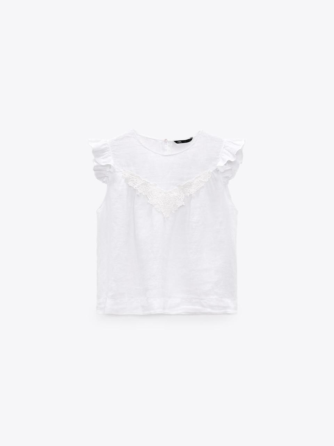 

ZARA Women Opaque Casual Shirt, White