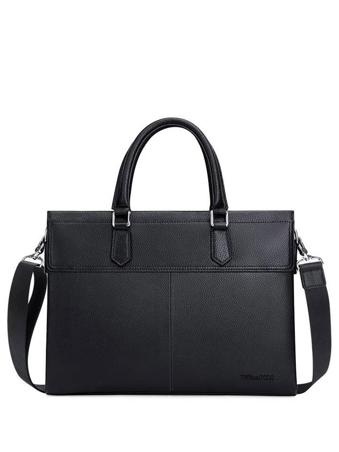 

Abelardo De Moda Unisex Leather Laptop Sleeve, Black