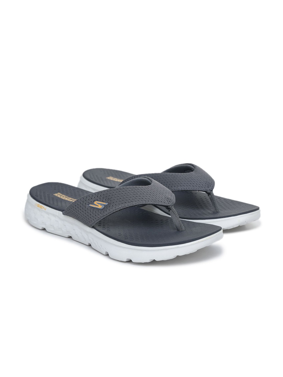 

Skechers Men Thong Flip-Flops, Charcoal