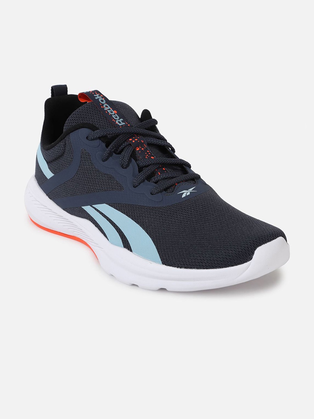 

Reebok Amplified Runner Men Lace-Ups Running Shoes, Navy blue