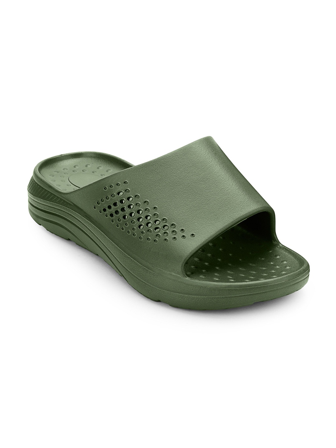 

Hoppa Men Sliders, Olive