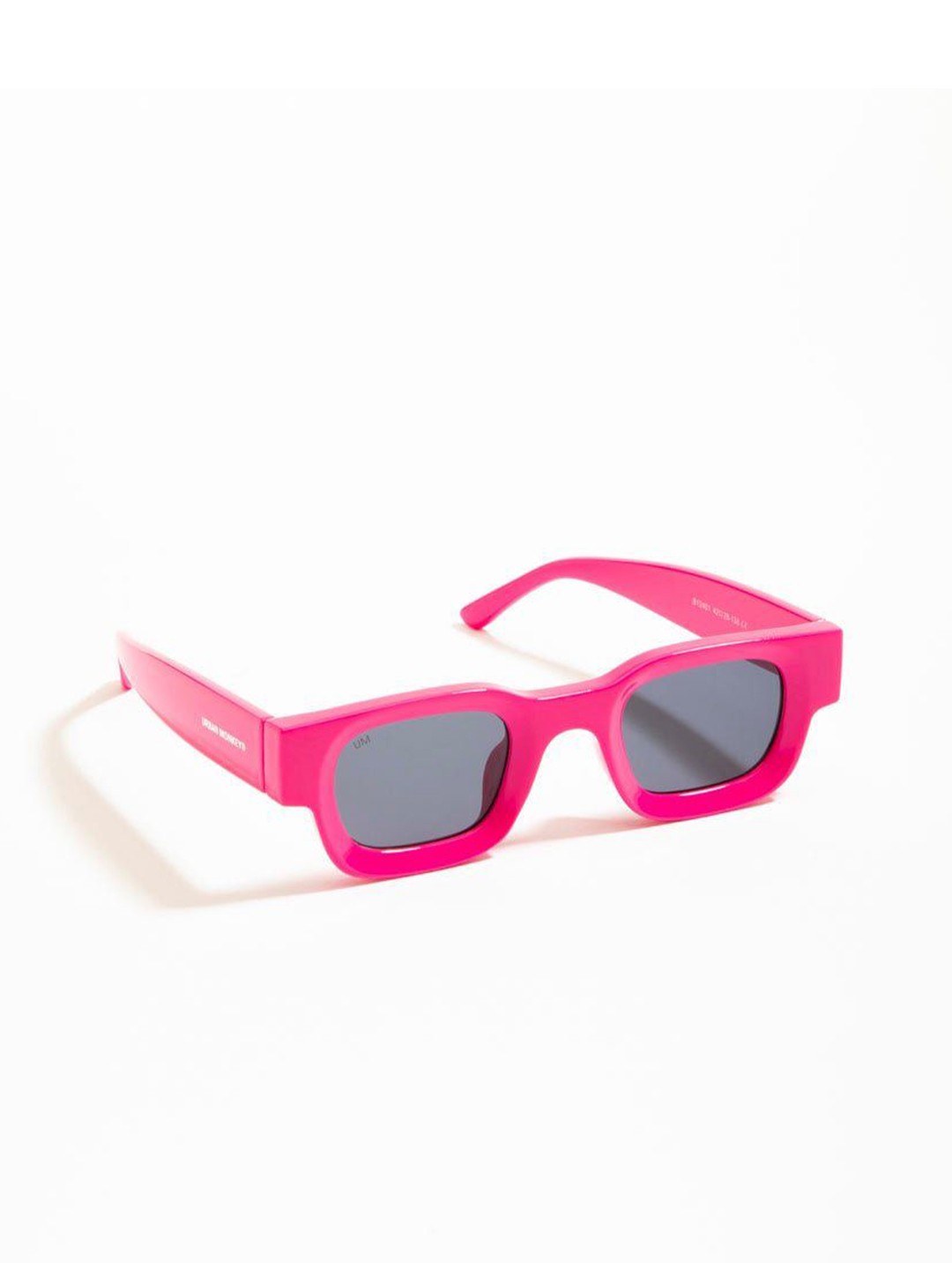 

Urban Monkey Unisex Square Sunglasses with UV Protected Lens, Pink