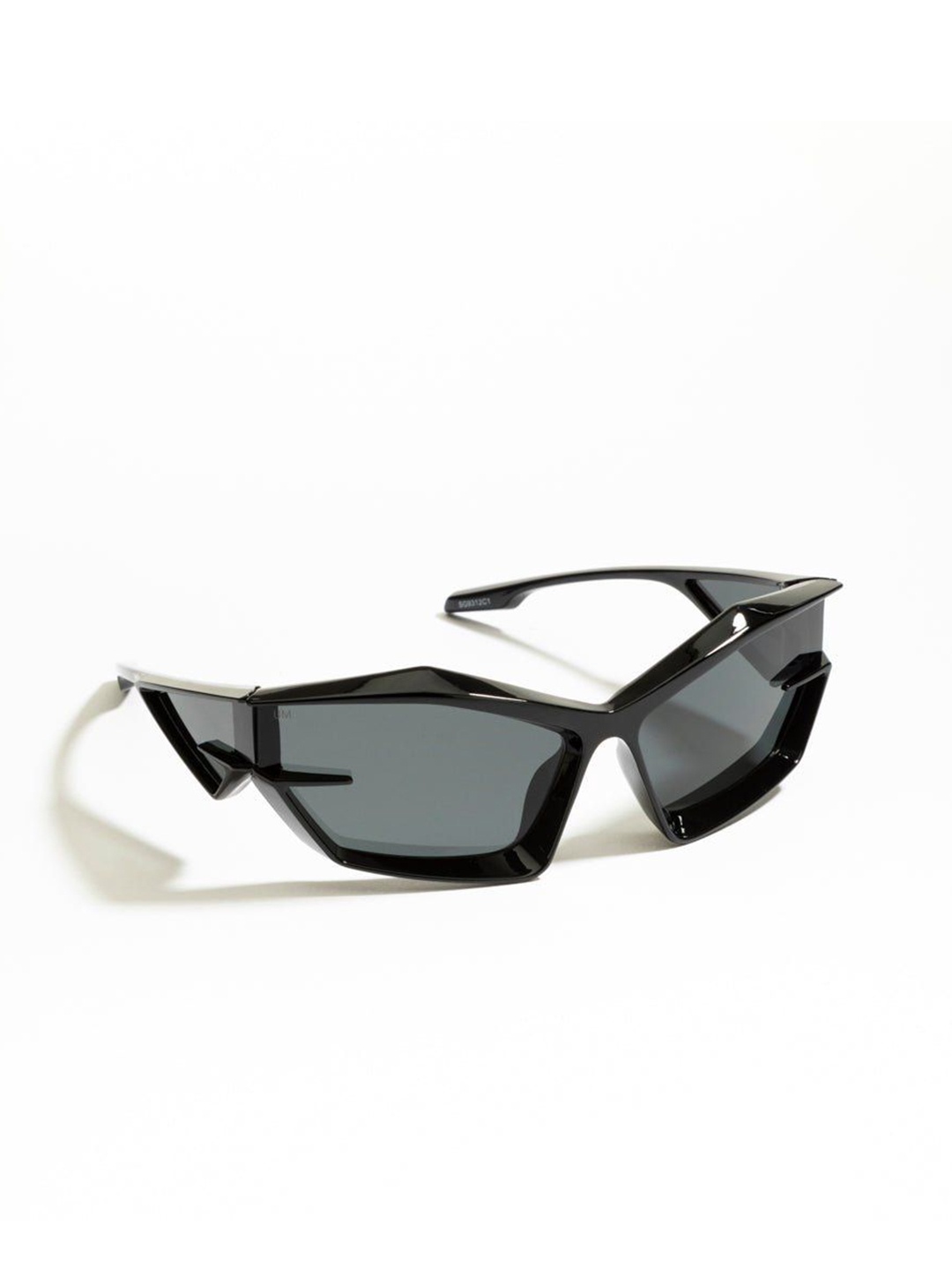 

Urban Monkey Unisex Sports Sunglasses with UV Protected Lens, Black