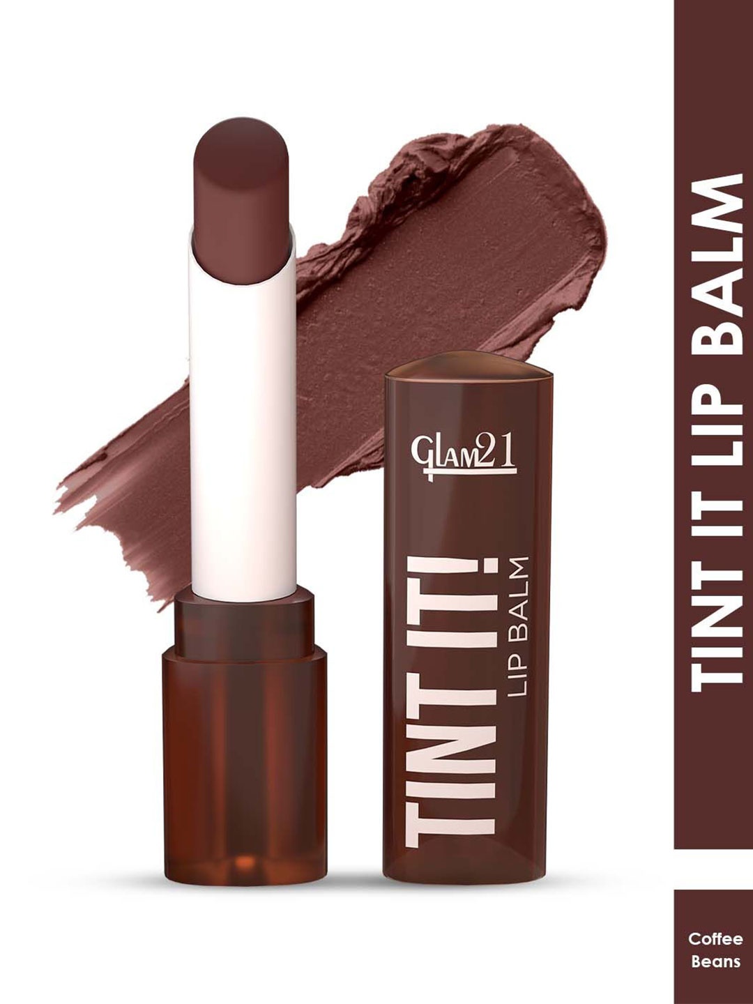 

GLAM21 Tint It SPF15 Lip Balm With Vitamin E 3.5g - Coffee Beans 05, Brown