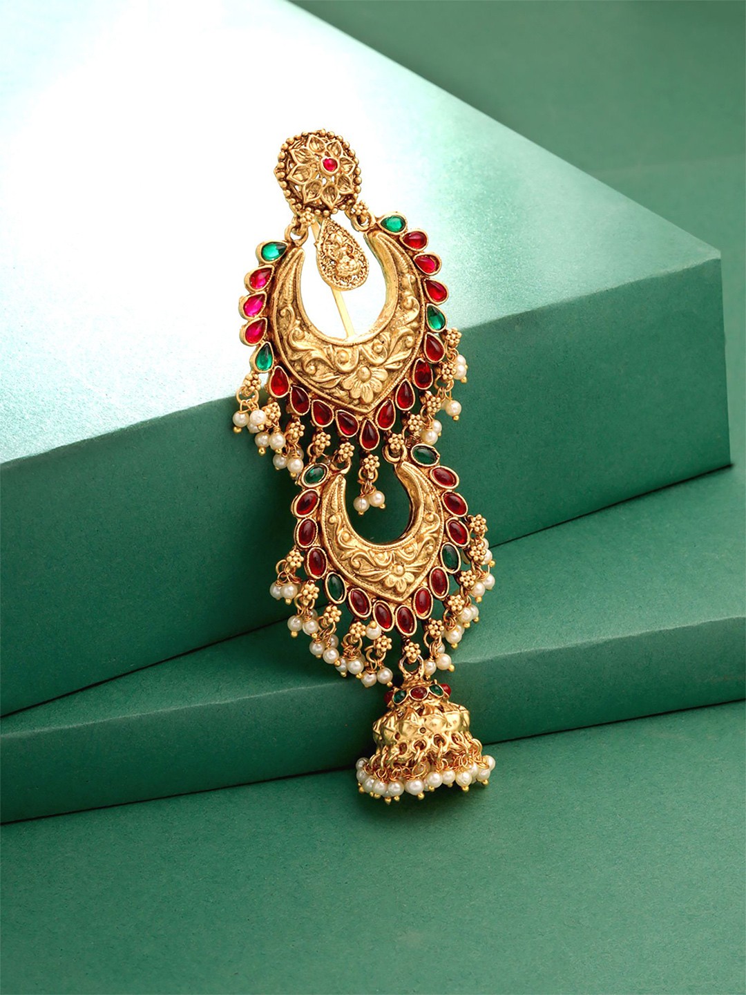 

Yellow Chimes Women Golden Wedding Wear Bridal Jhooda Pin, Gold