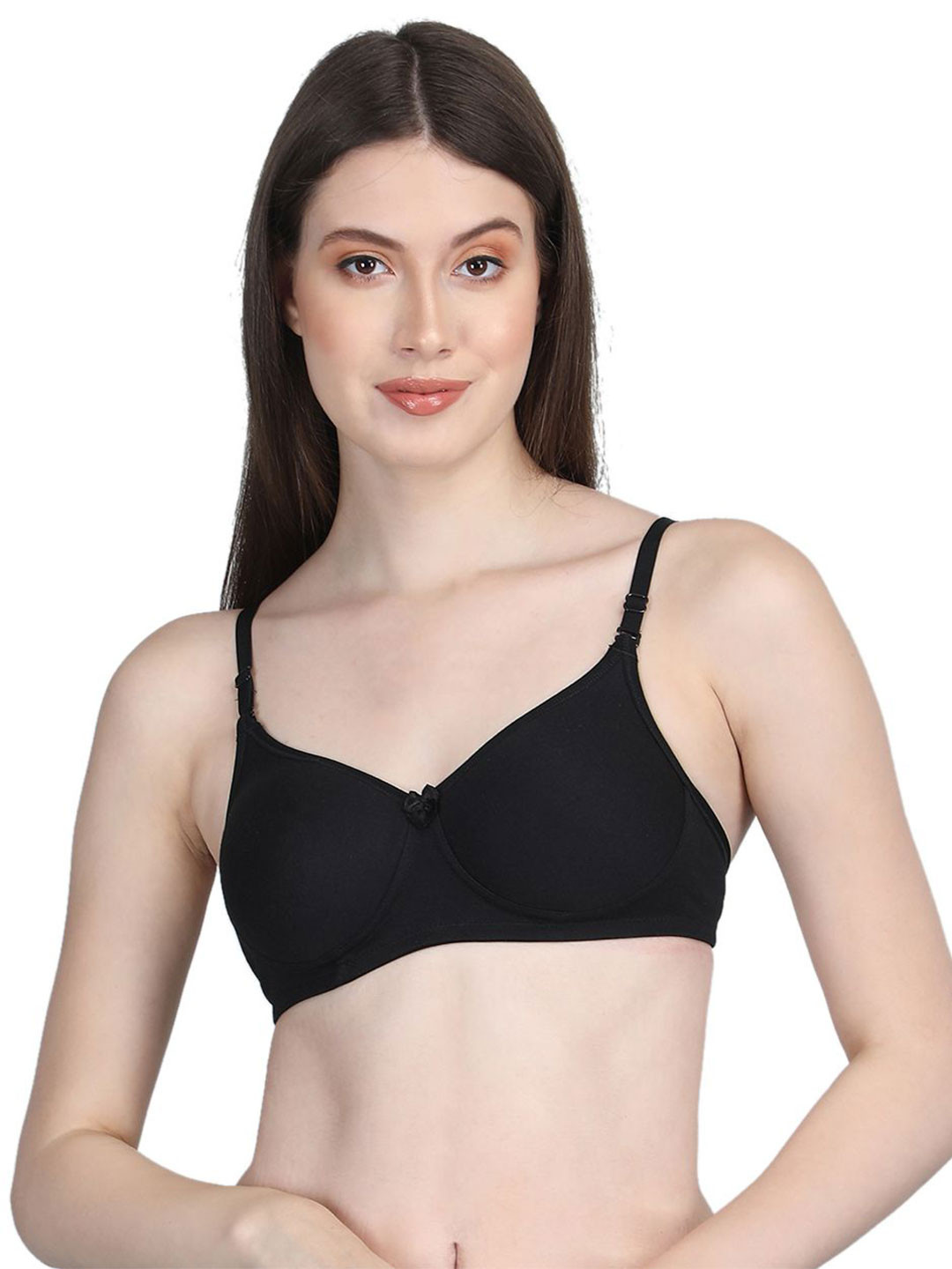 

Flamezia Bra Full Coverage Lightly Padded, Black