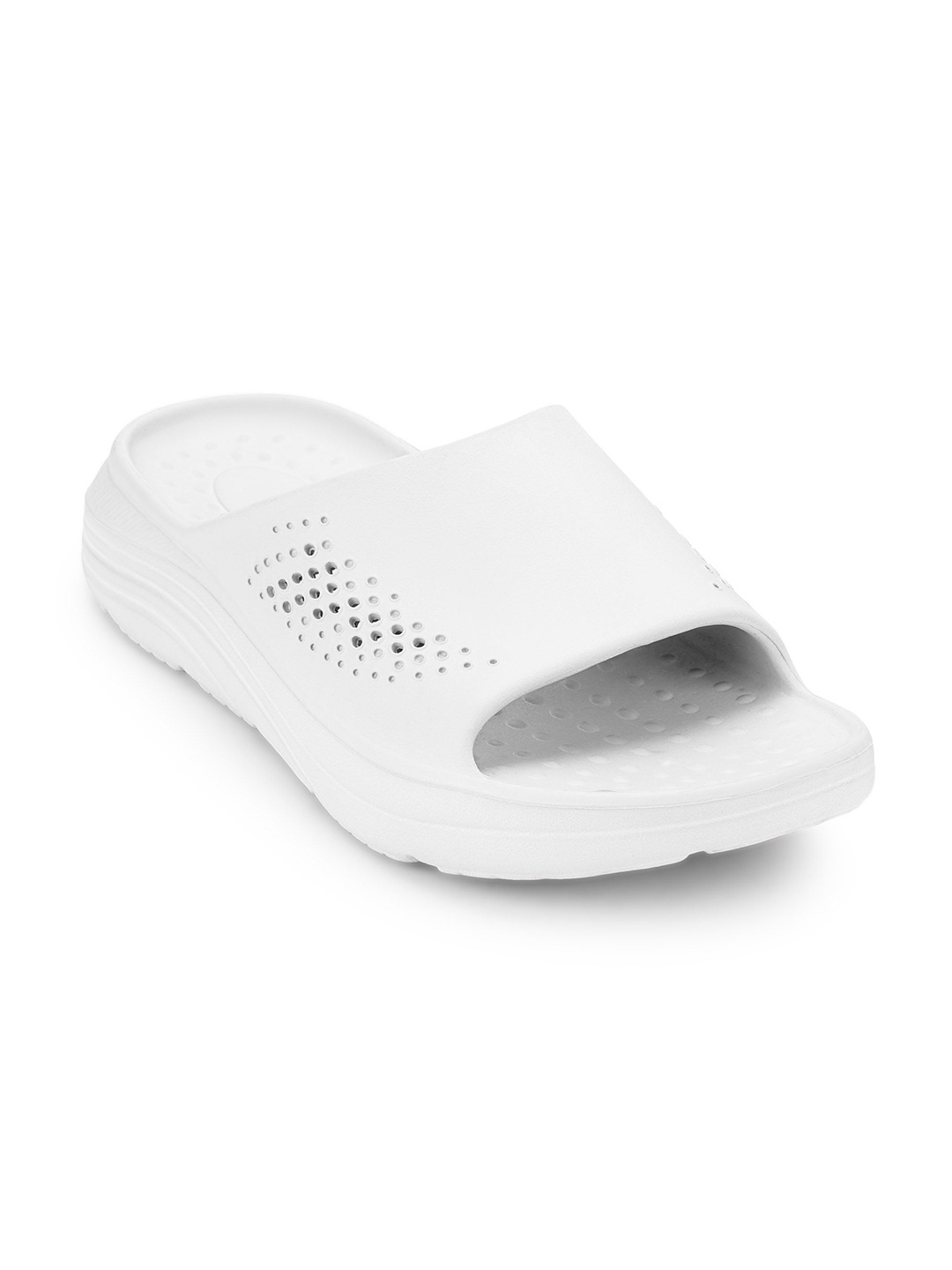 

Hoppa Men Sliders, White