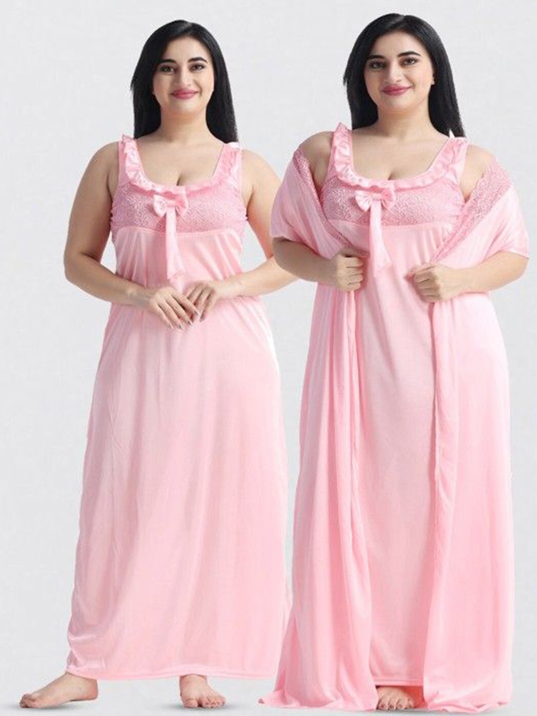 

Beera Maxi Nightdress, Pink