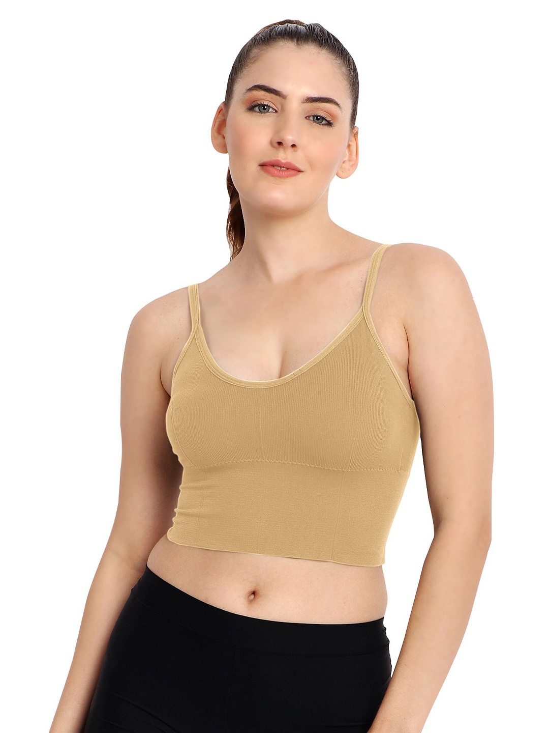 

Flamezia Bra Full Coverage Lightly Padded, Cream