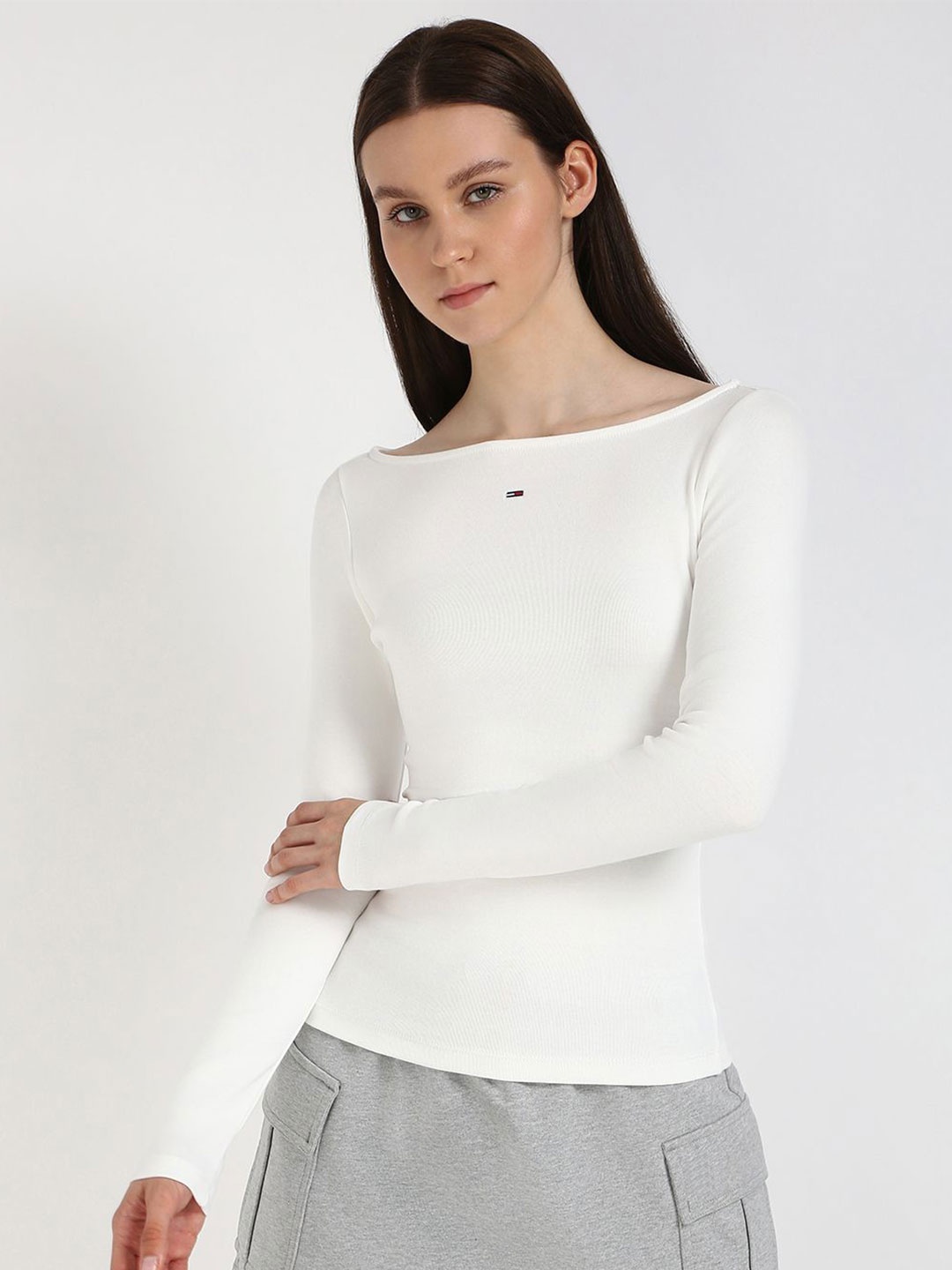 

Tommy Hilfiger Women Cotton Top, White
