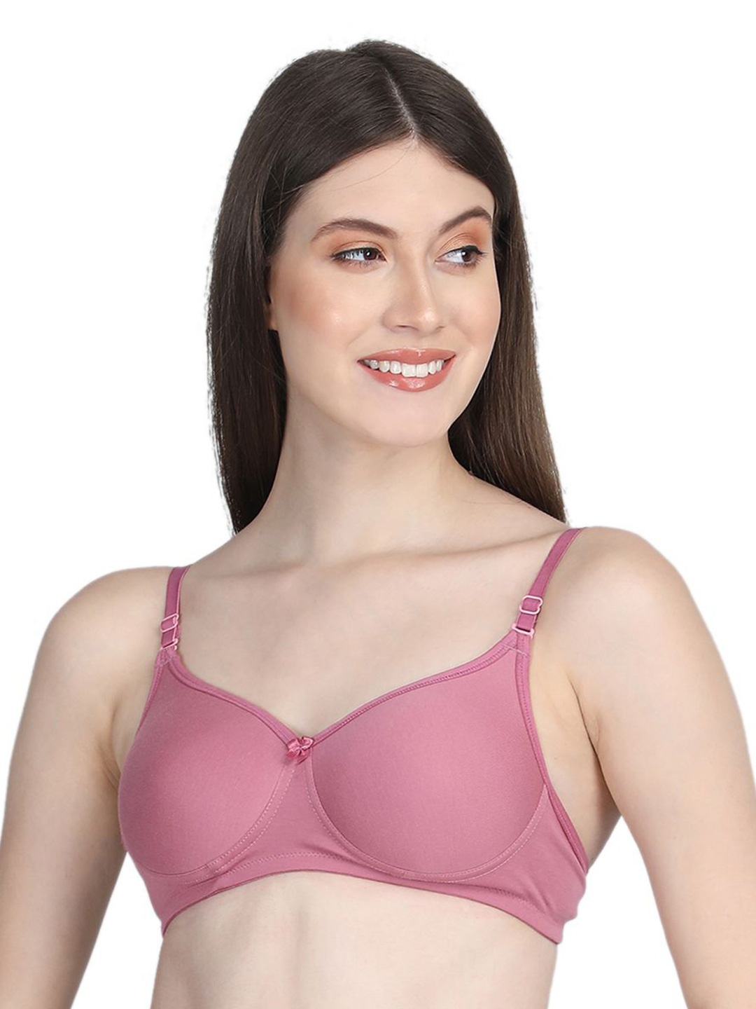 

Flamezia Bra Full Coverage Lightly Padded, Pink