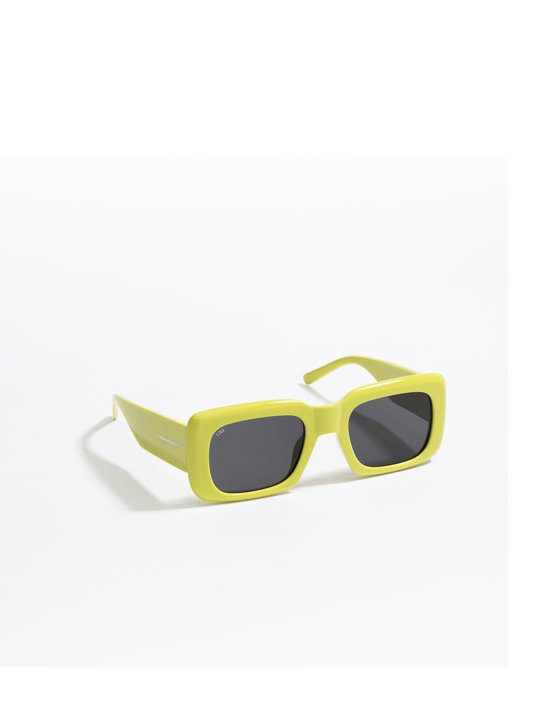 

Urban Monkey Unisex Square Sunglasses with UV Protected Lens, Grey