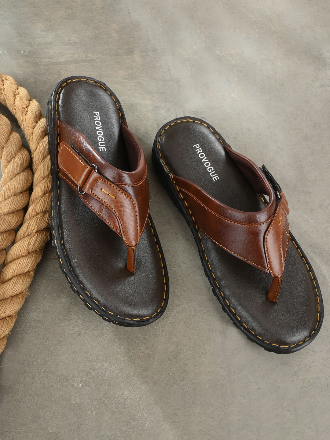 

Provogue PR20034 Men Comfort Sandals, Brown