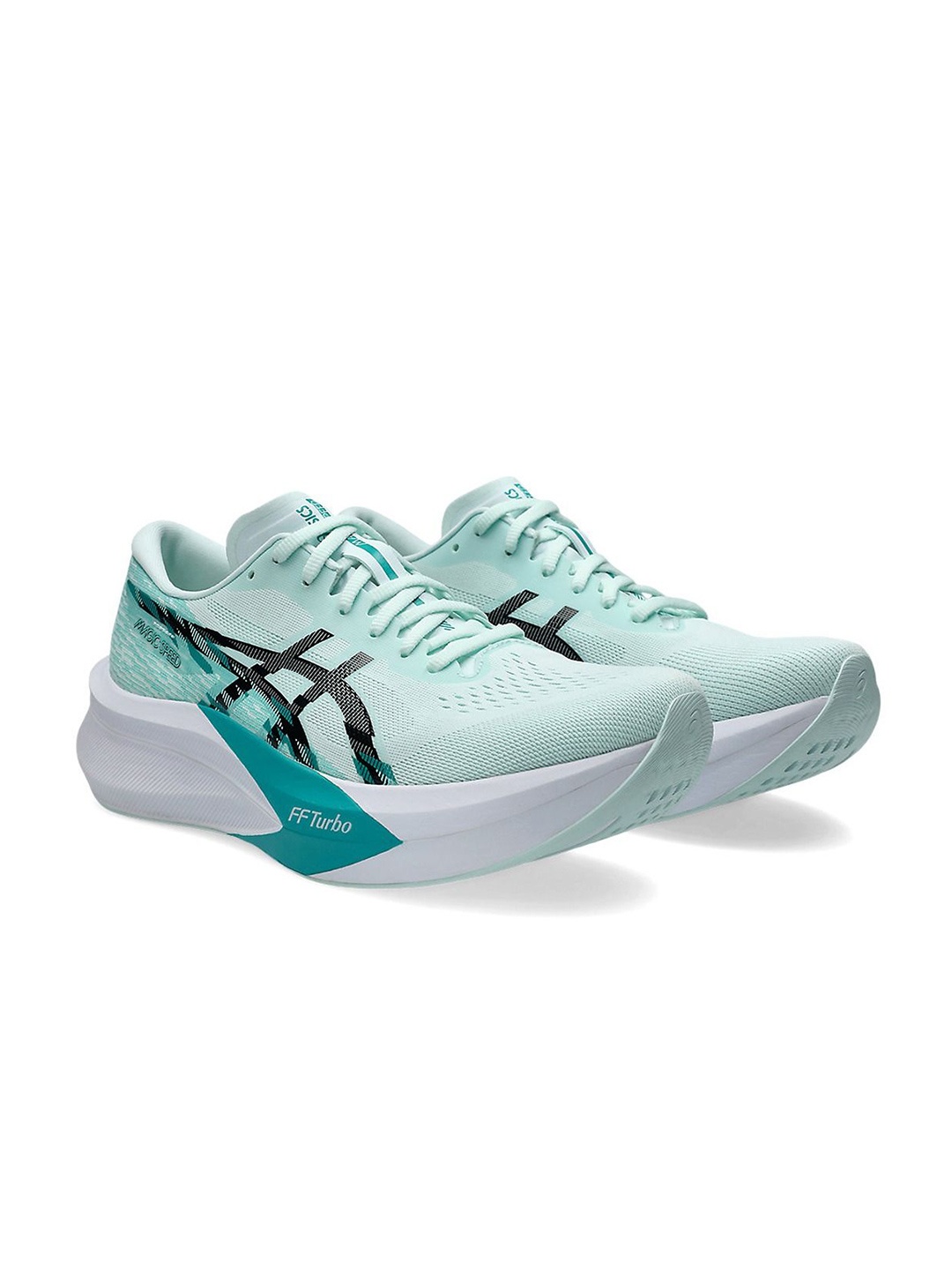 

ASICS Magic Speed 4 Men Lace-Ups Running Shoes, Green