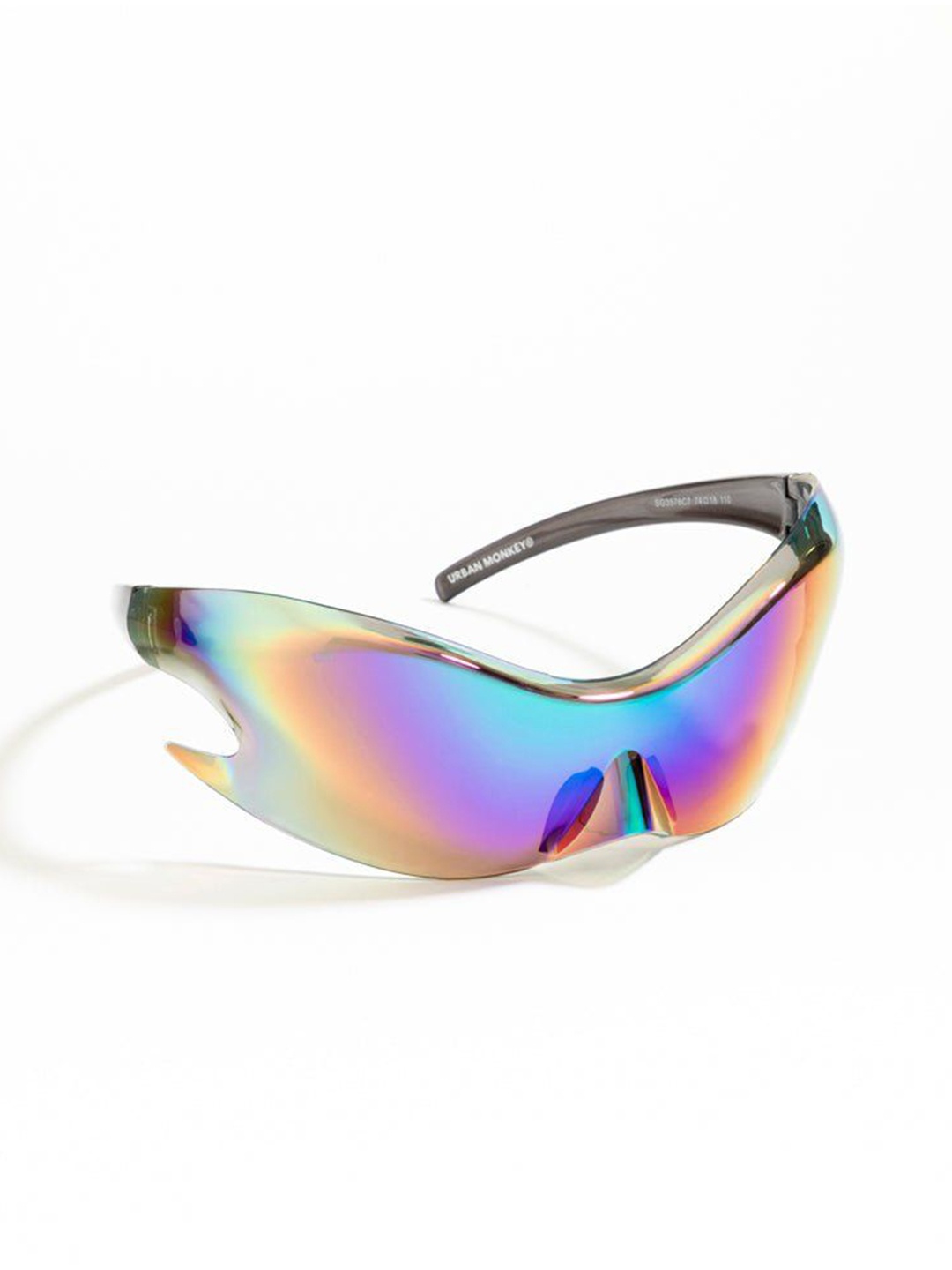 

Urban Monkey Unisex Sports Sunglasses with UV Protected Lens, Grey