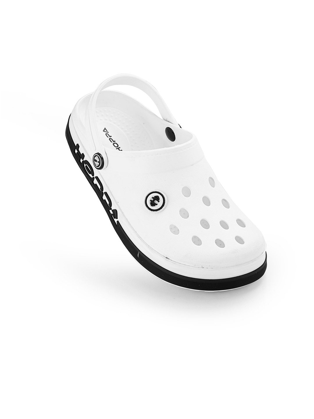 

Hoppa Men LEO Self Design Clogs, White