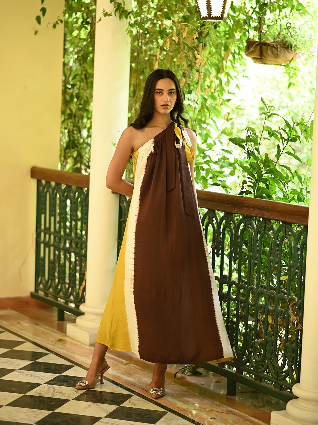 

Dorabi Maxi Dress, Brown