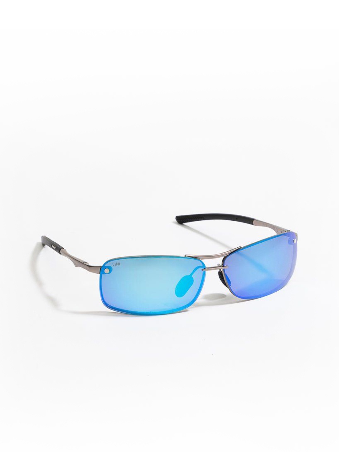 

Urban Monkey Unisex Square Sunglasses with UV Protected Lens, Blue