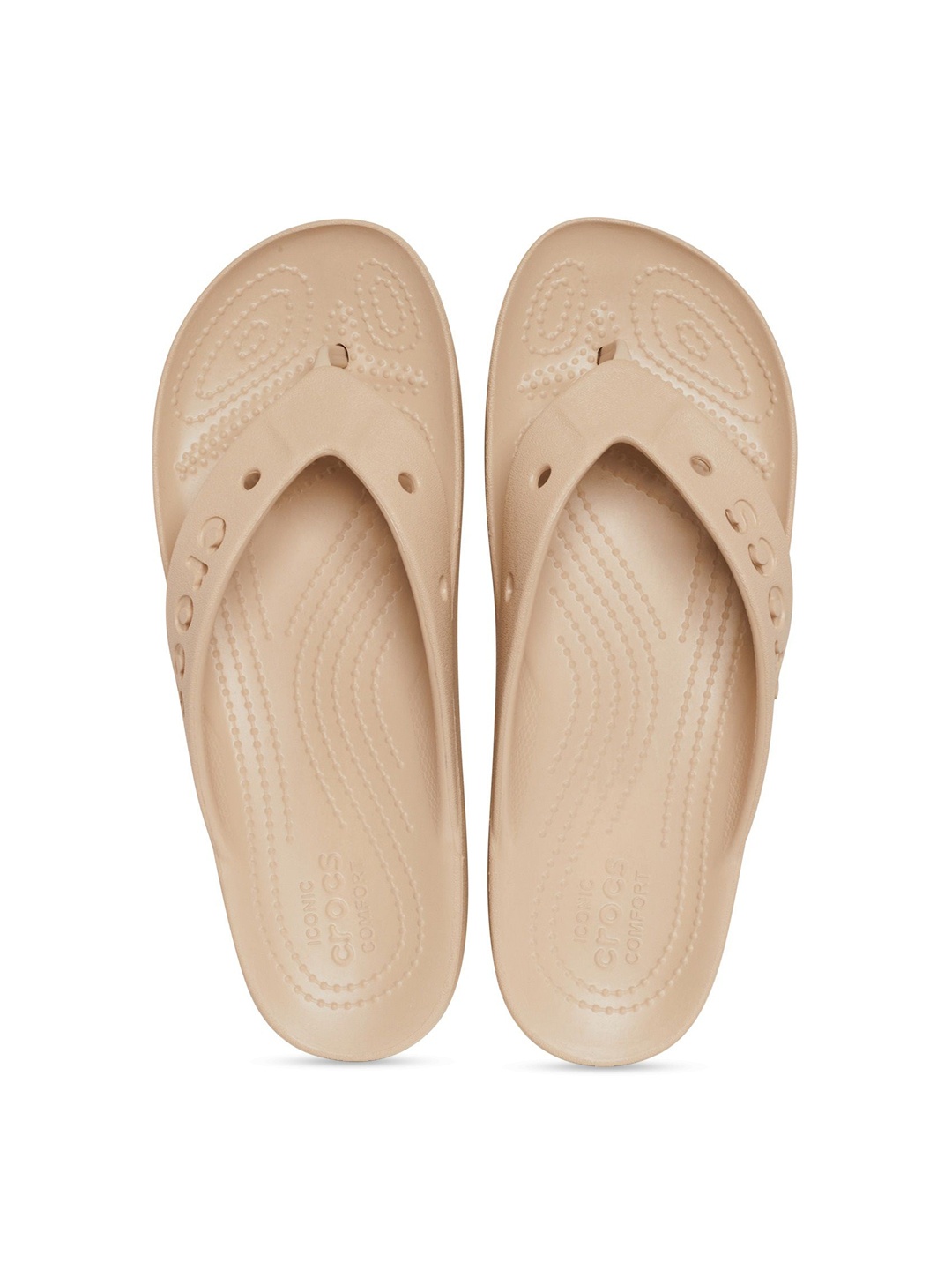 

Crocs Women Thong Flip-Flops, Beige