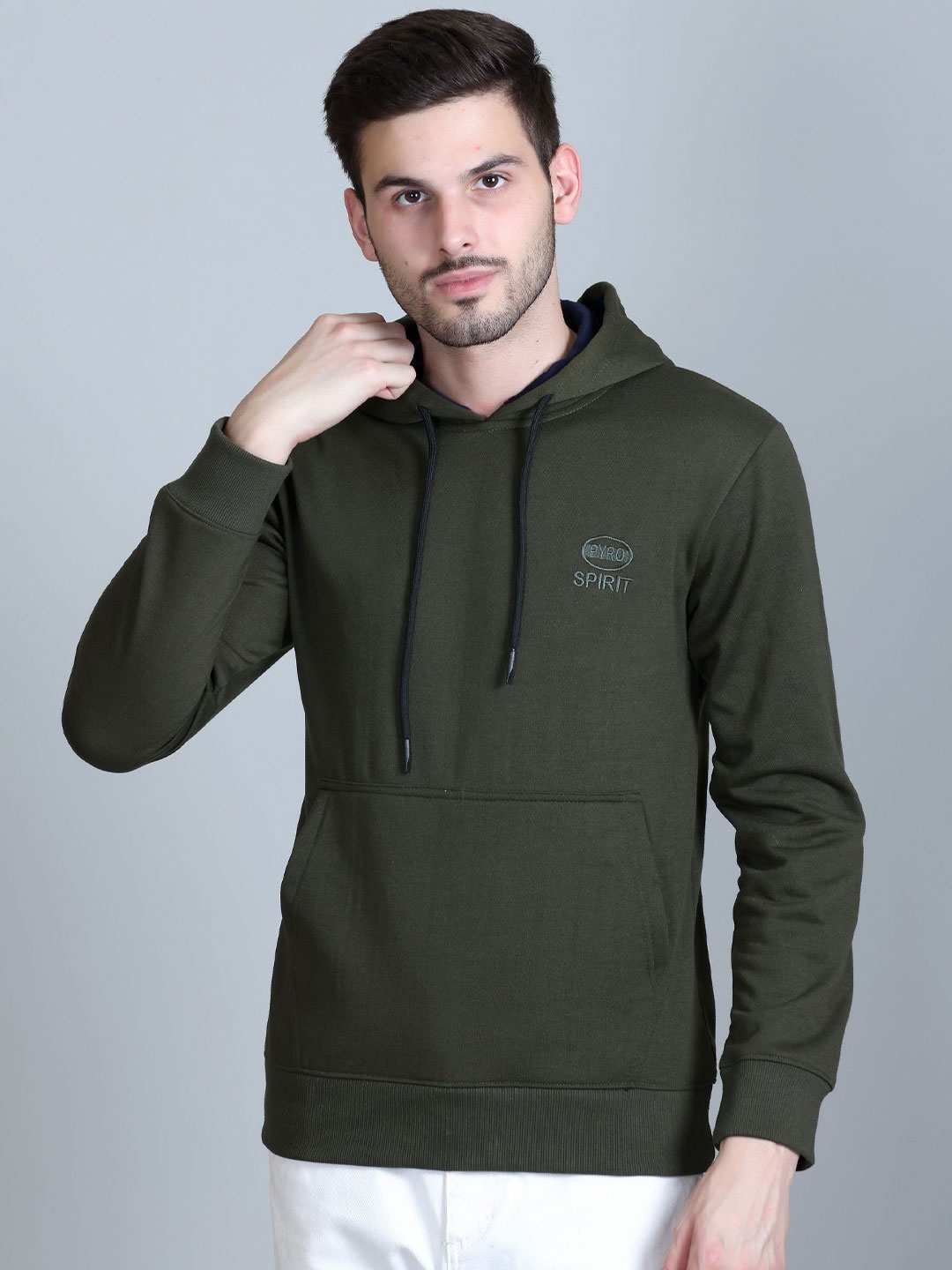 

PYRO SPIRIT Men Sweatshirt, Olive