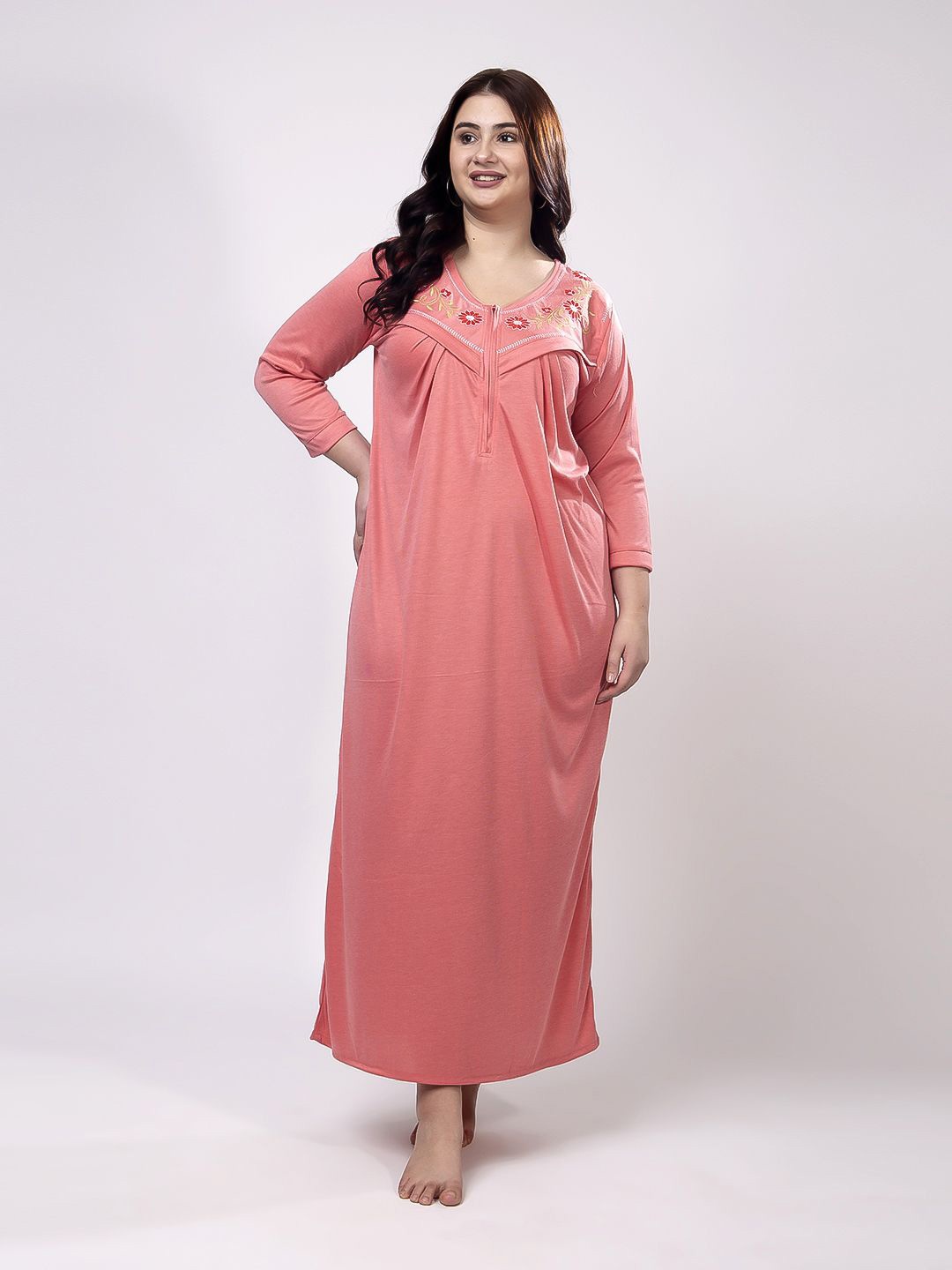 

CHUI MUI Maxi Nightdress, Pink