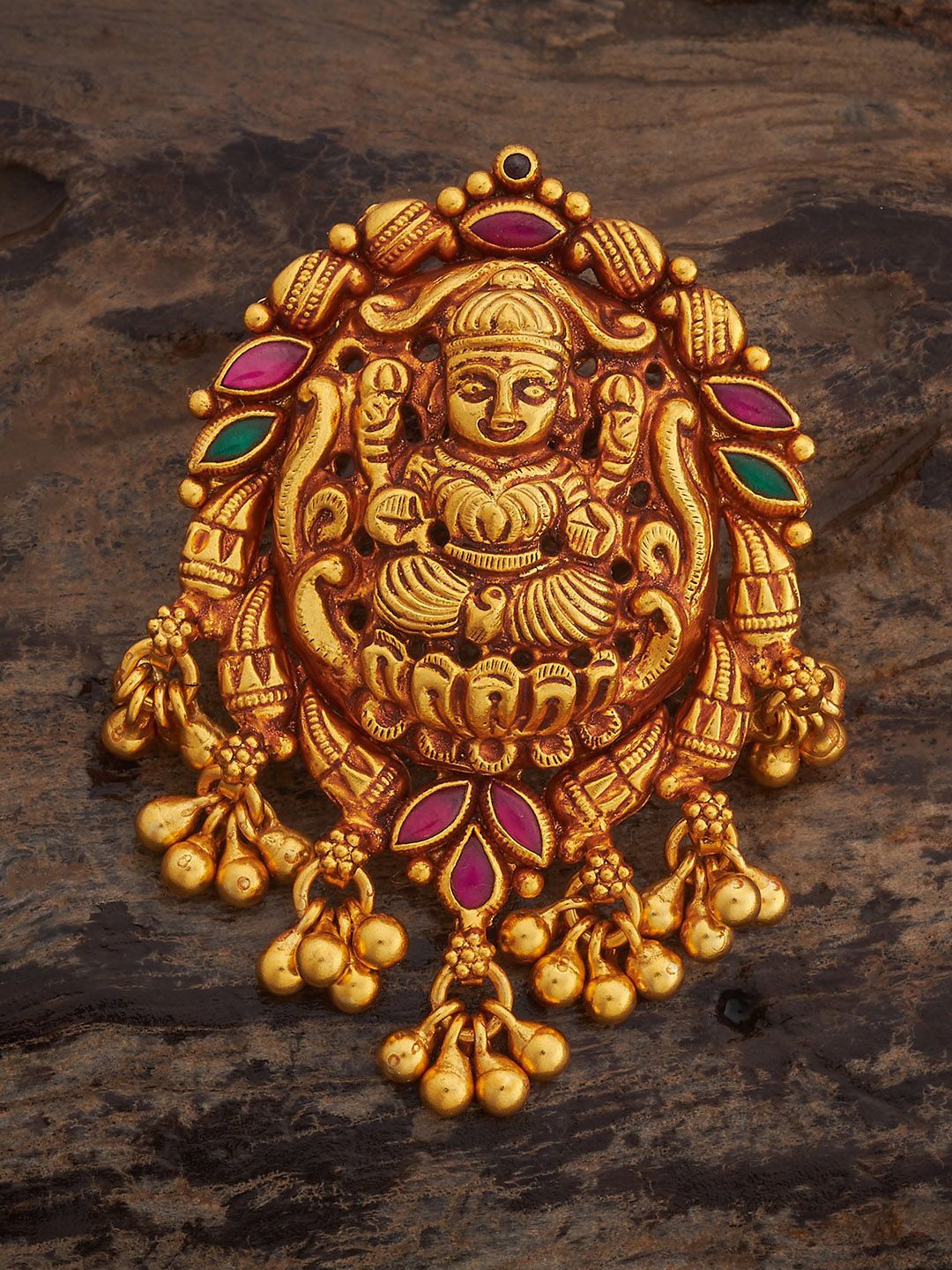 

Kushal's Fashion Jewellery Contemporary Pendants, Gold
