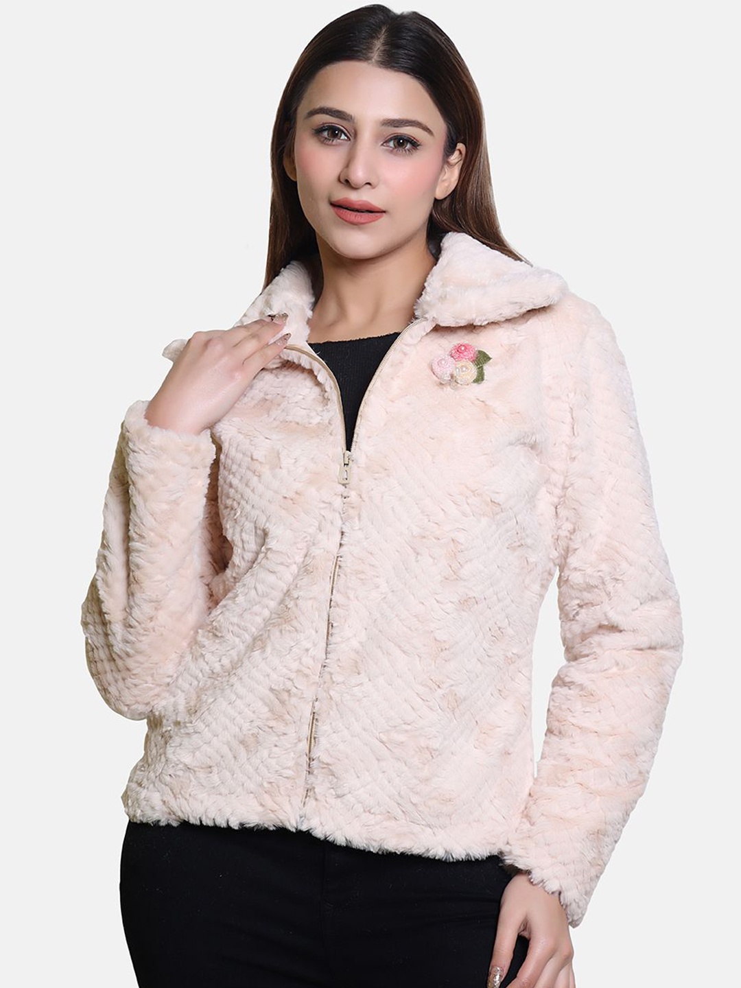 

BAESD Women Sweatshirt, Peach