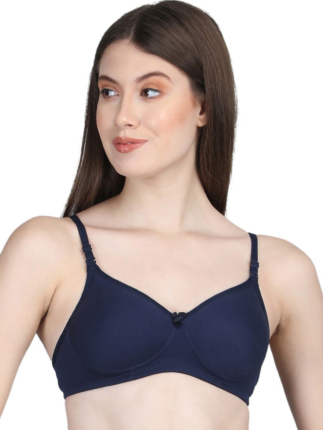 

Flamezia Bra Full Coverage Lightly Padded, Navy blue