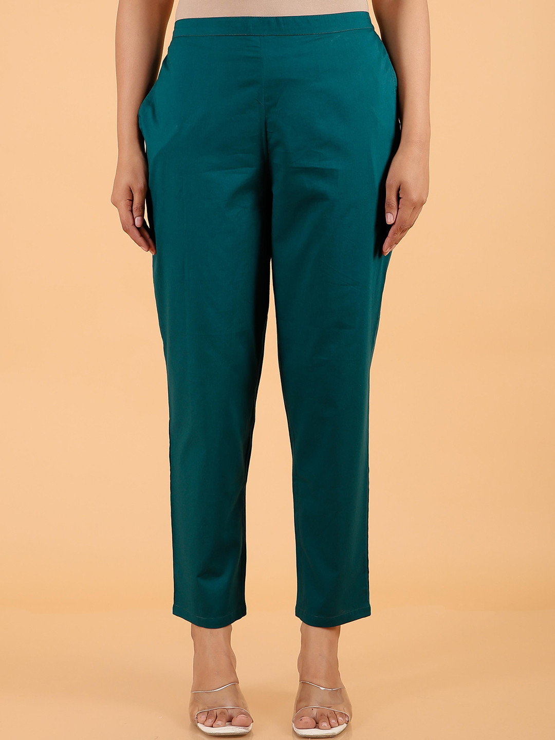 

Aramya Women Ethnic Palazzos, Green