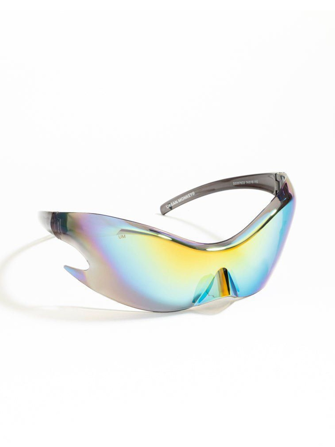 

Urban Monkey Unisex Sports Sunglasses with UV Protected Lens, Yellow