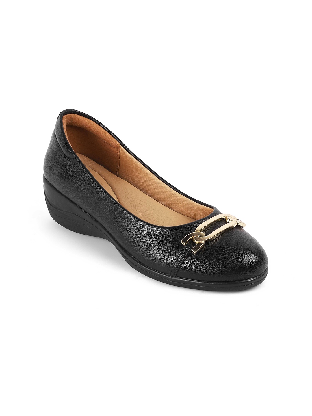 

Tresmode Women Ballerinas Flats, Black