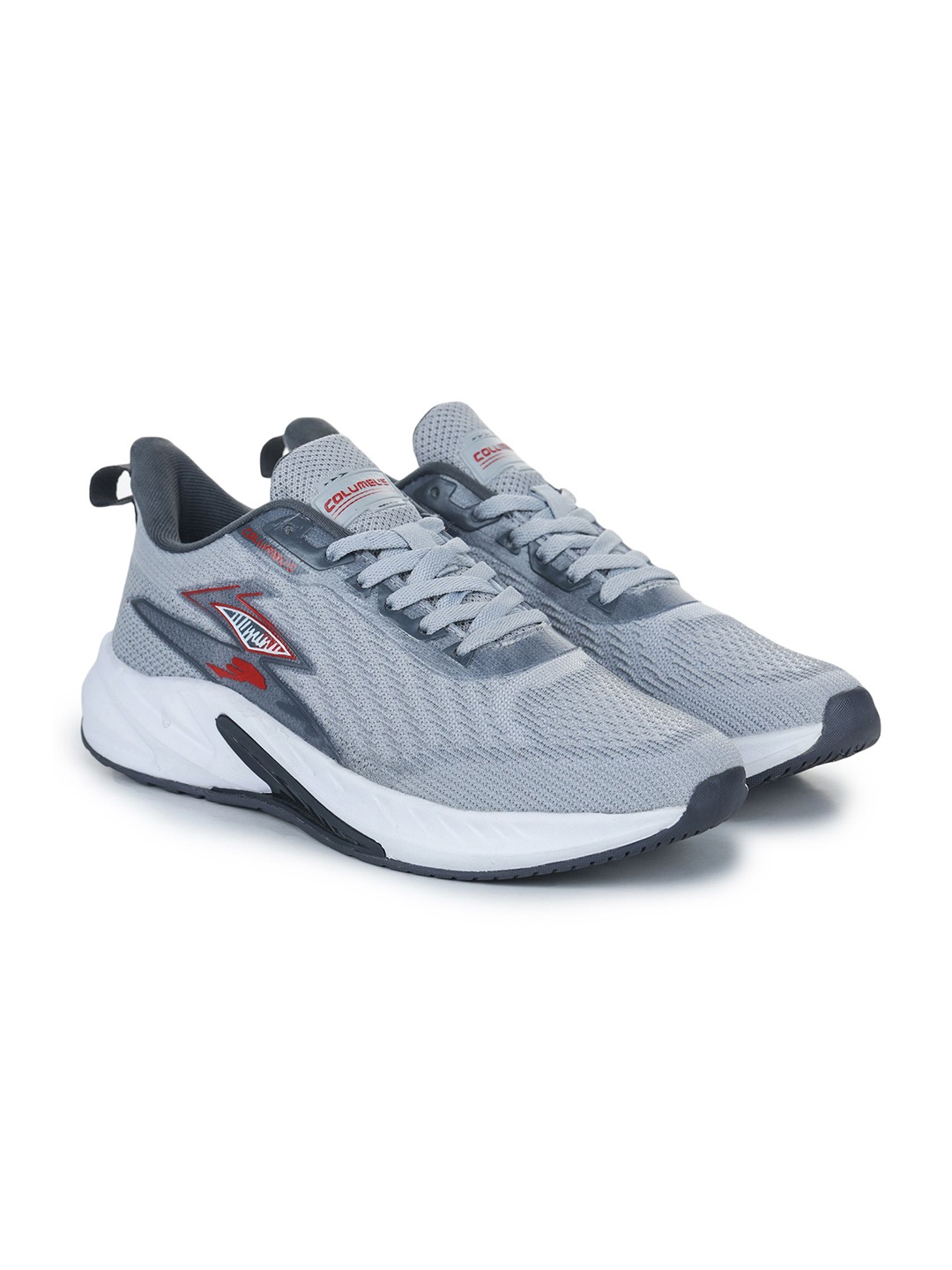 

Columbus Men Mesh Running Non-Marking Shoes, Grey