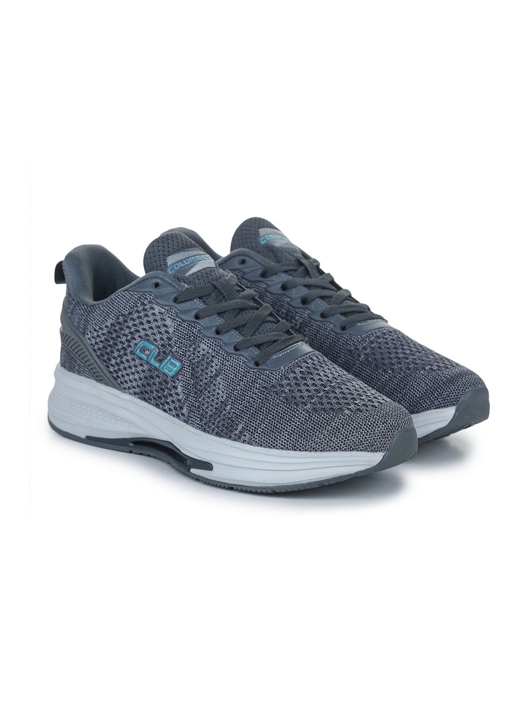 

Columbus Men Mesh Running Non-Marking Shoes, Grey