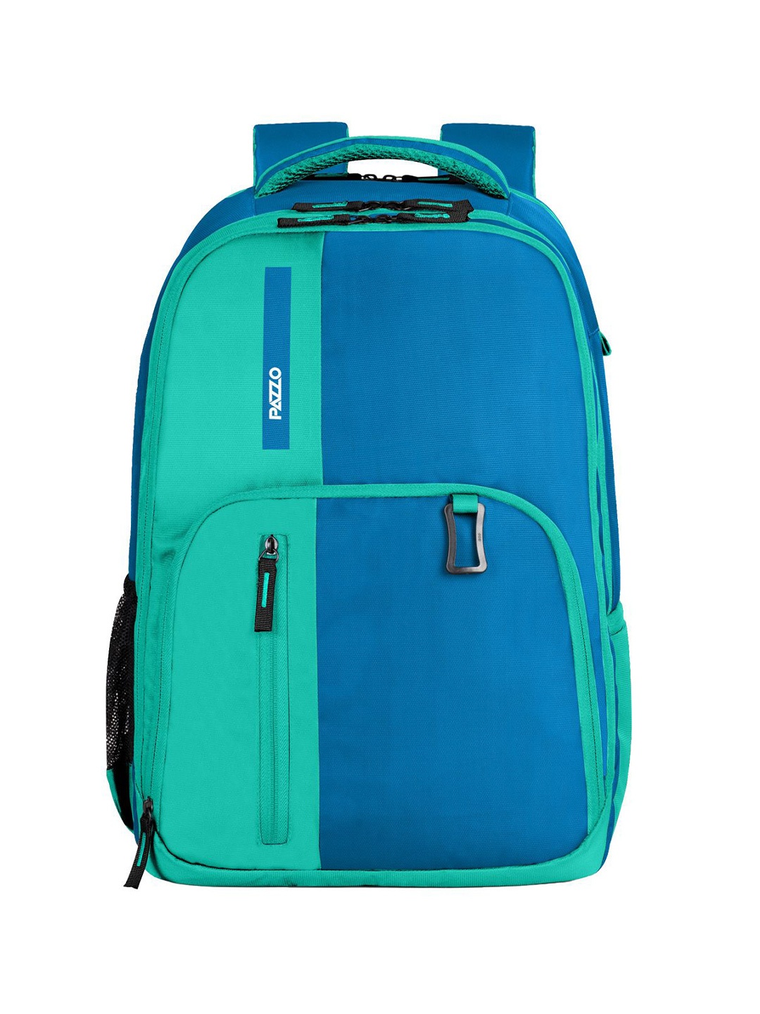 

PAZZO Unisex Colourblocked Backpack, Blue