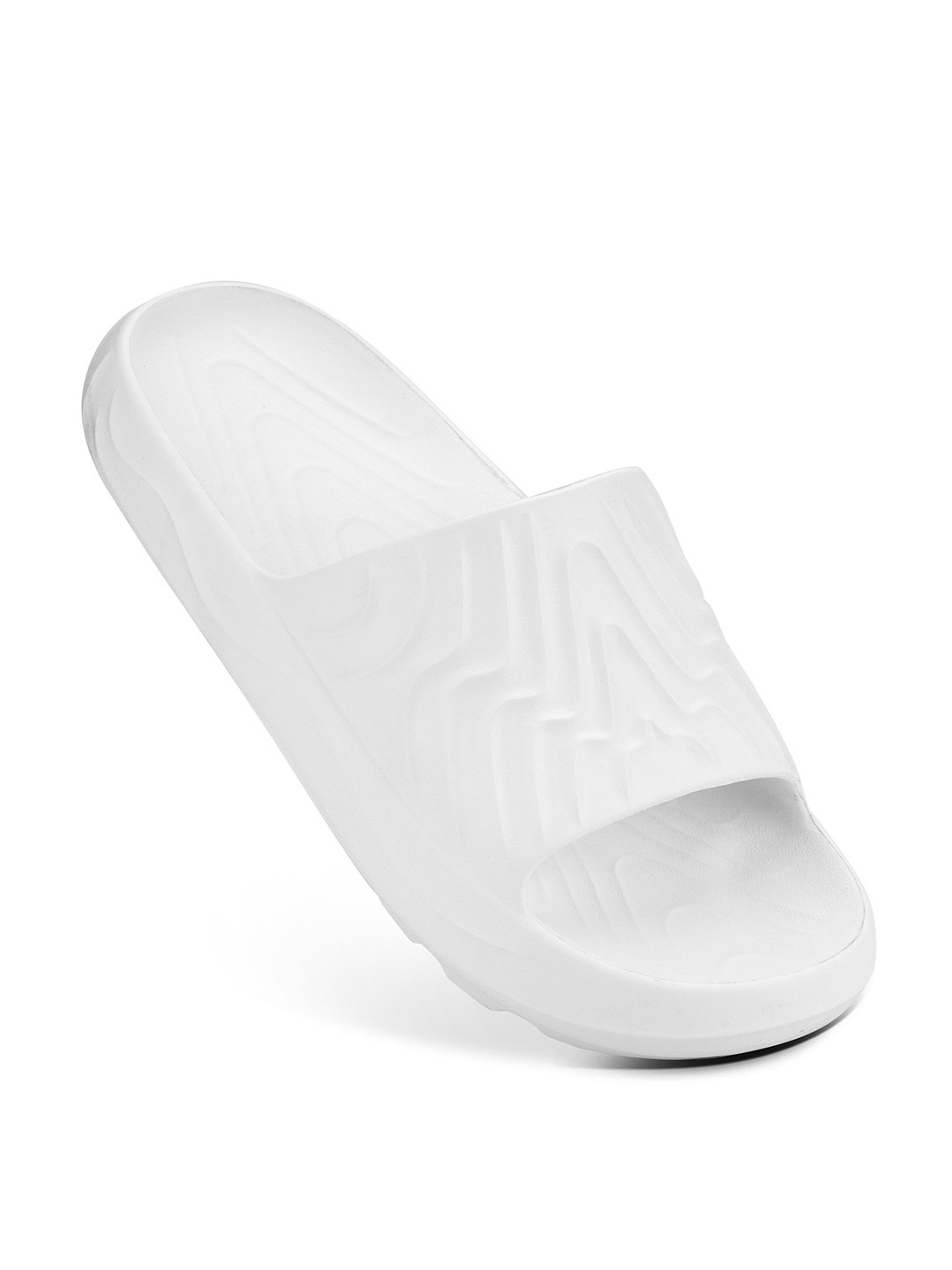 

Hoppa Danel Men Sliders Flip Flops, White