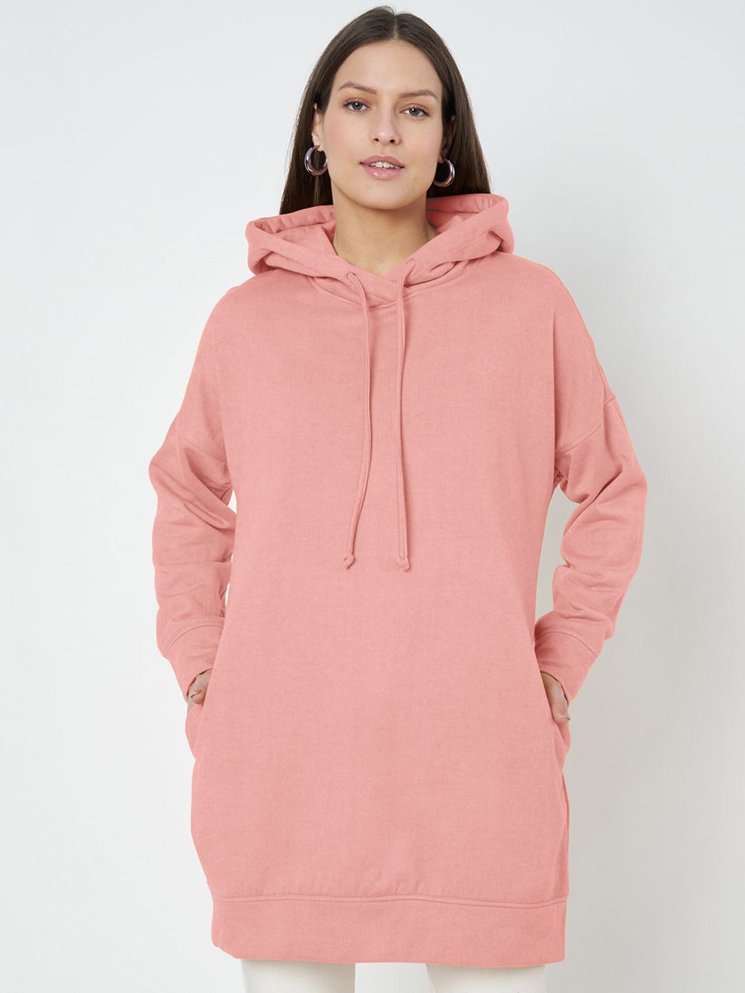 

BRINNS Women Hooded Sweatshirt, Pink