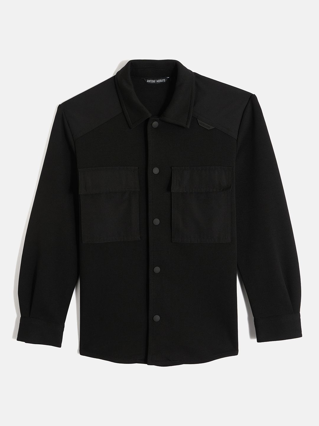 

Antony Morato Boys Opaque Casual Shirt, Black