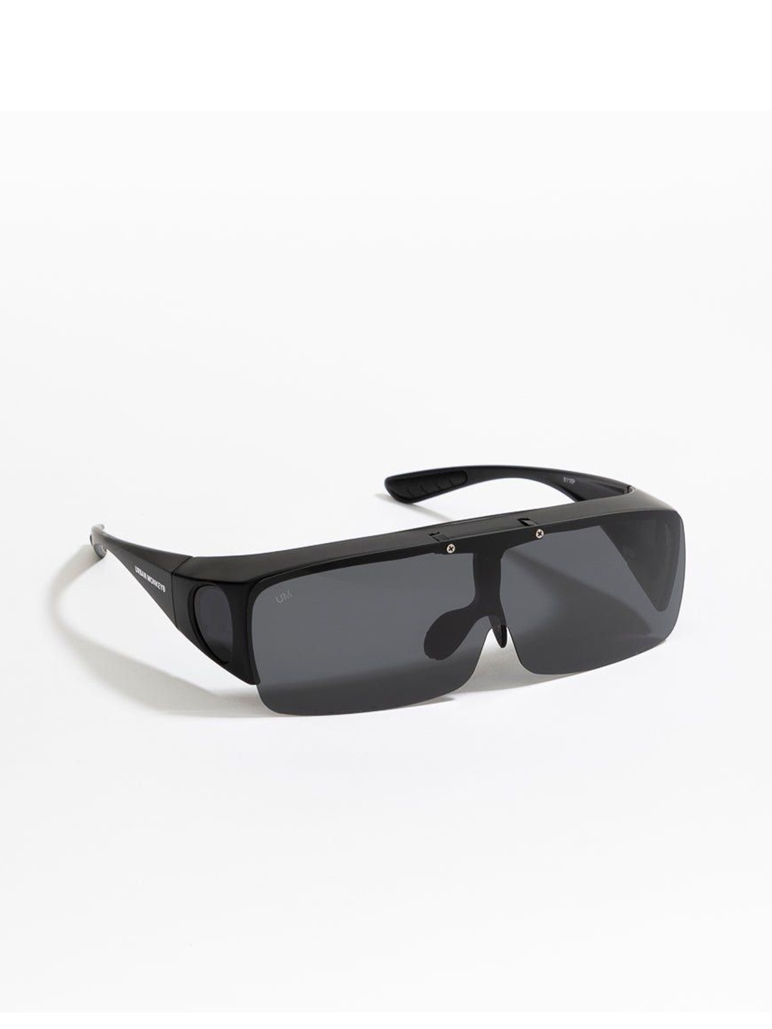 

Urban Monkey Unisex Square Sunglasses with UV Protected Lens, Grey