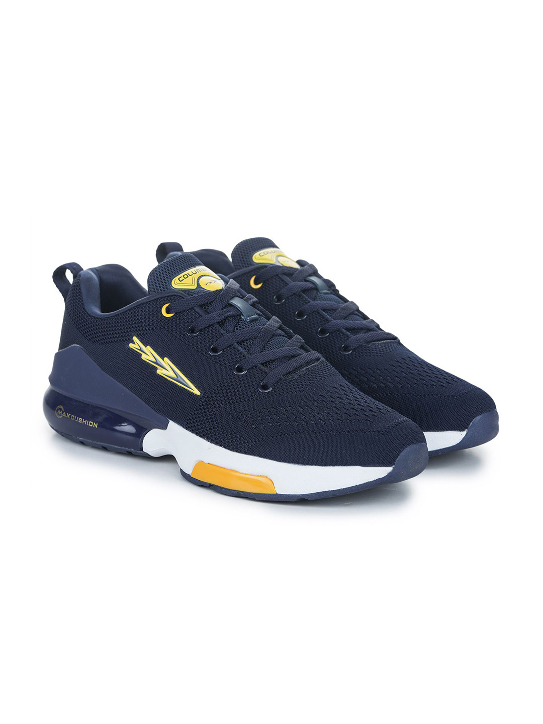 

Columbus Men Mesh Running Non-Marking Shoes, Navy blue
