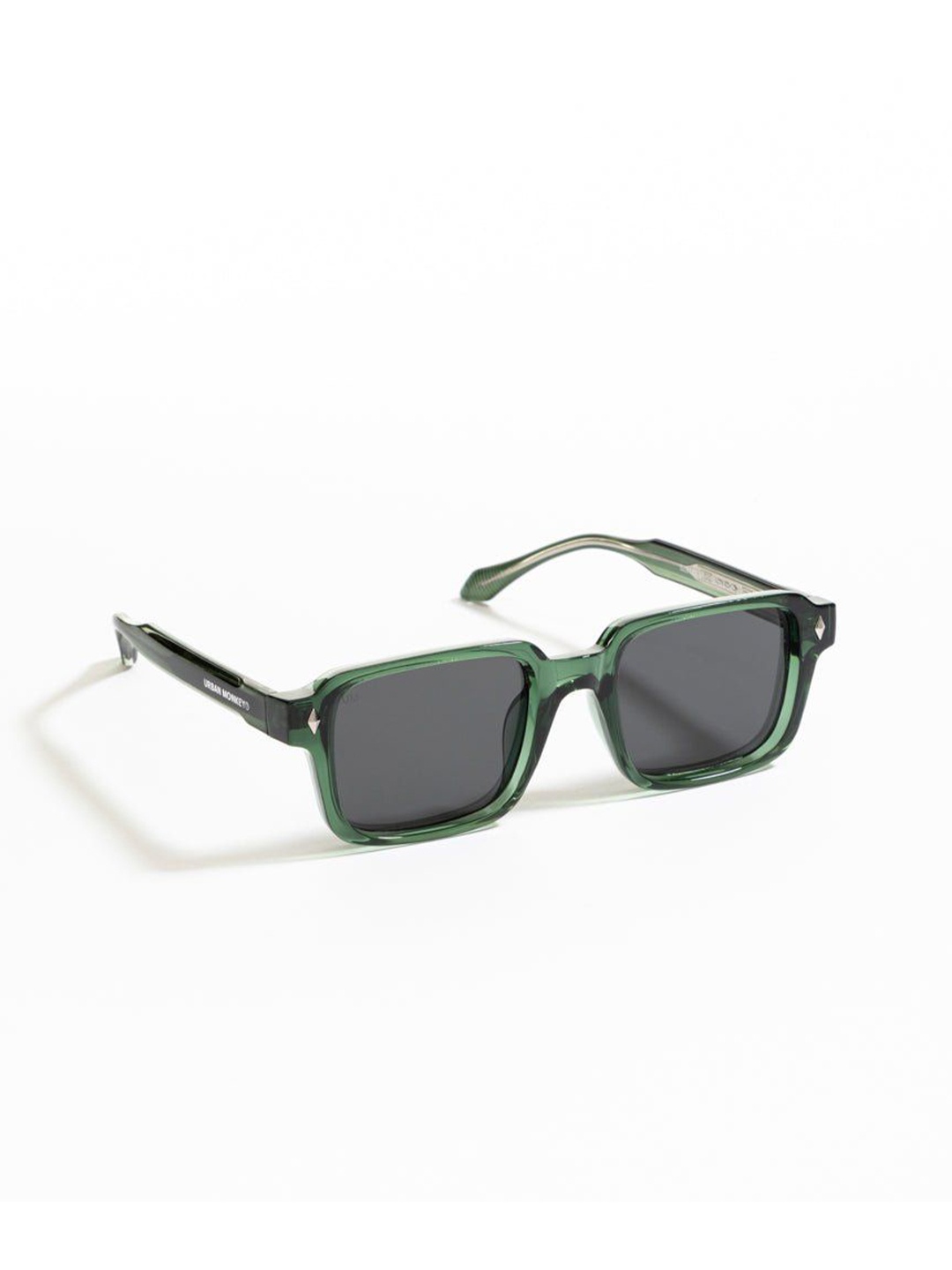 

Urban Monkey Unisex Square Sunglasses with UV Protected Lens, Grey