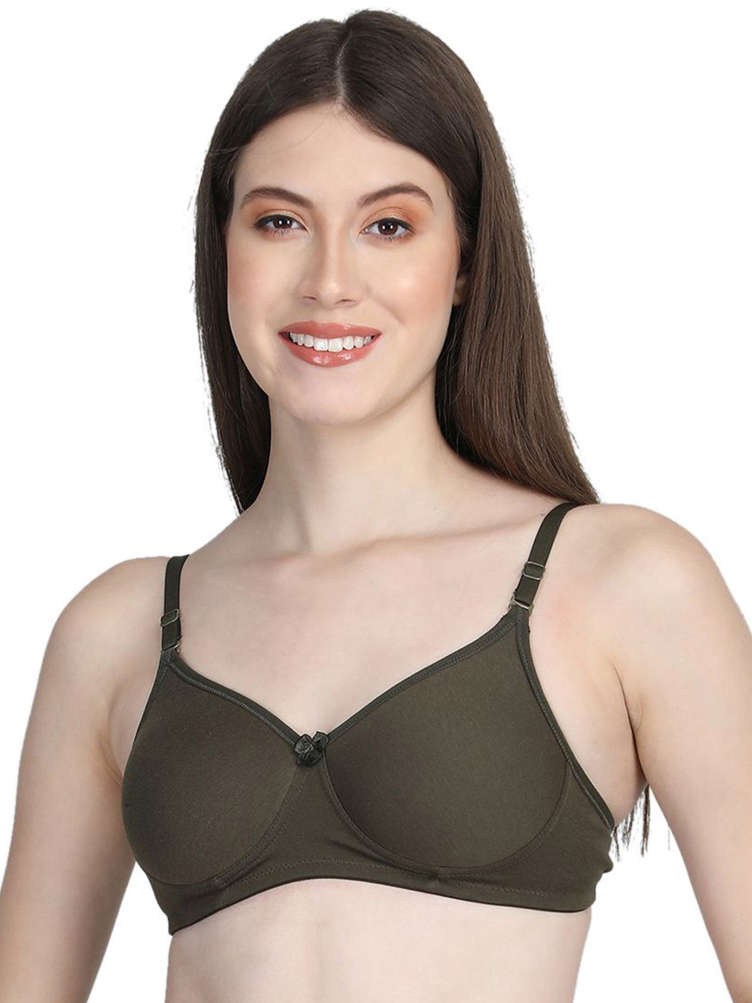 

Flamezia Bra Full Coverage Lightly Padded, Green