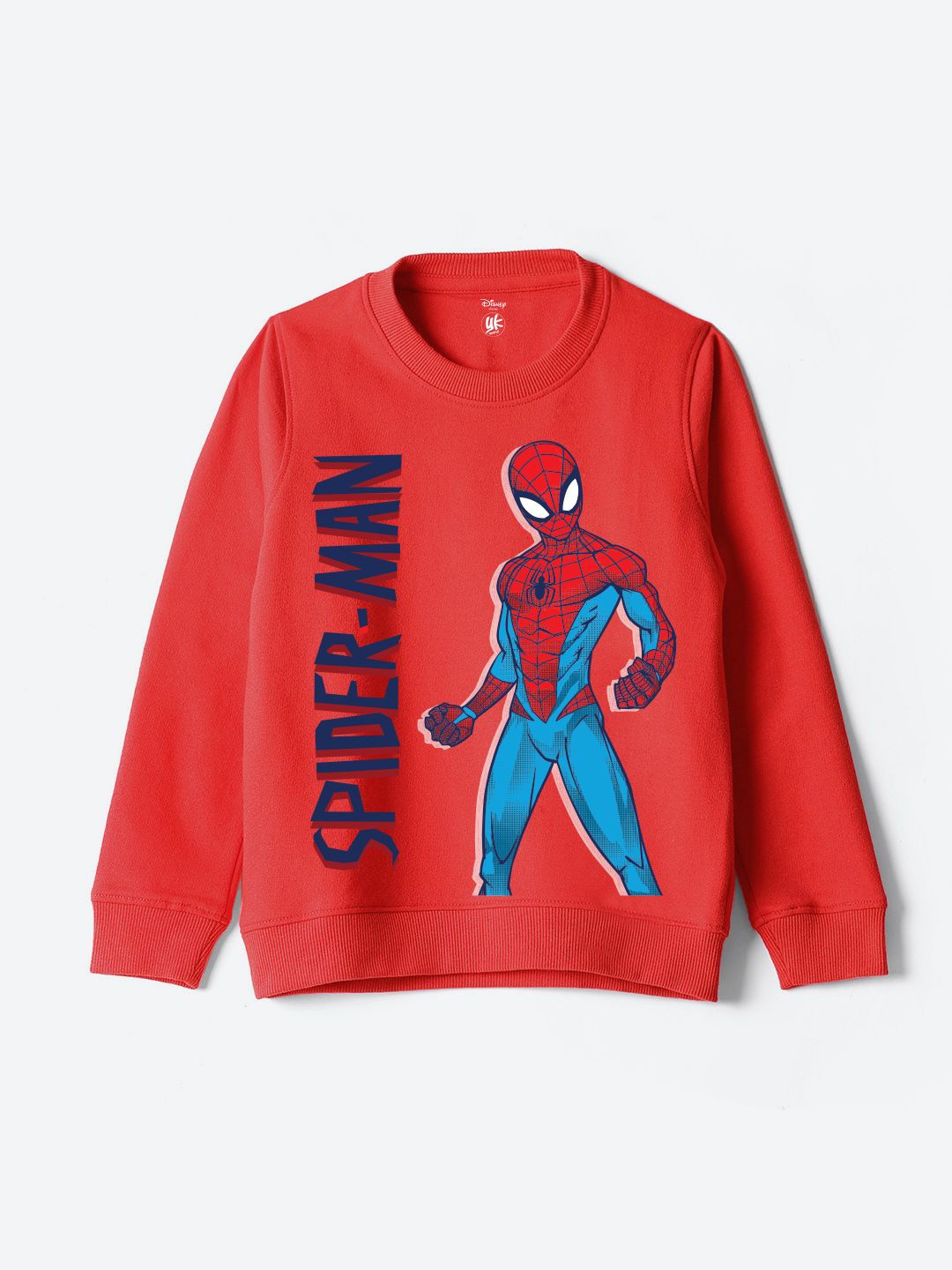 

YK Marvel Boys Printed Sweatshirt, Red