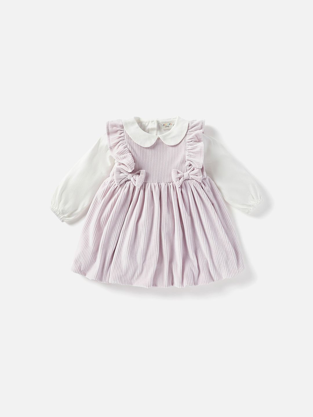

Juniors by Babyshop Peter Pan Collar A-Line Dress, Multi