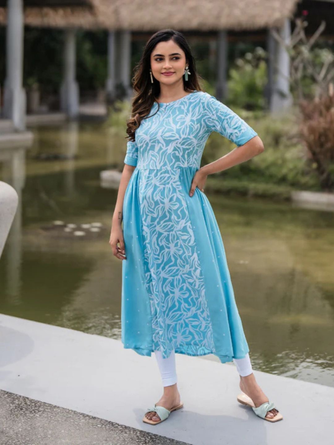 

HAY A-Line Dress, Blue