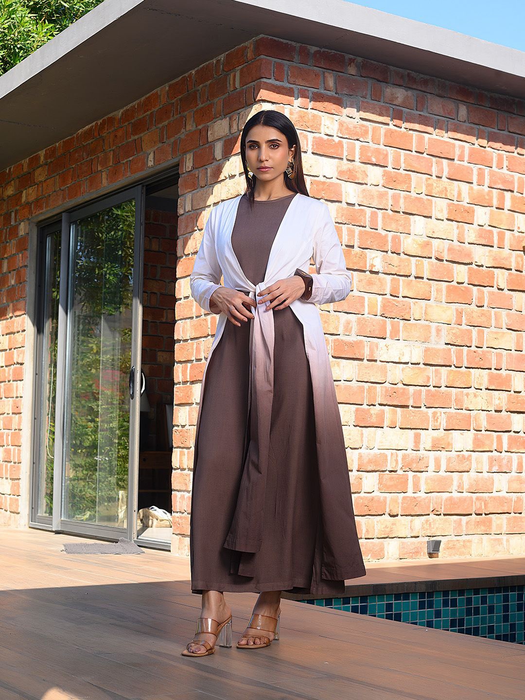 

Dorabi Maxi Dress, Brown