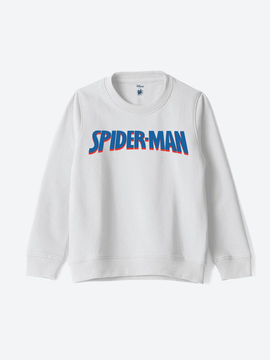 

YK Marvel Boys Printed Sweatshirt, White