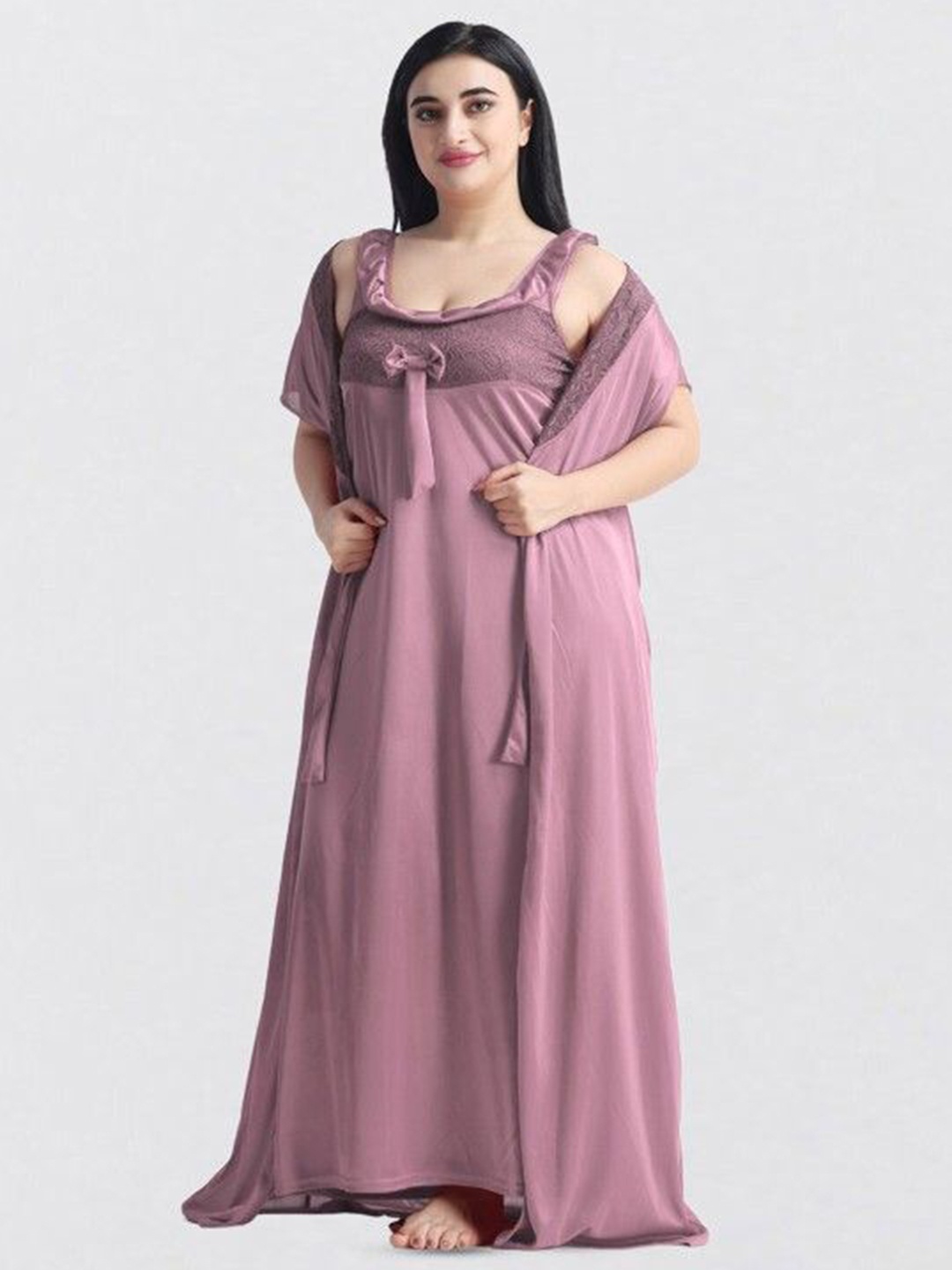 

Beera Maxi Nightdress, Pink