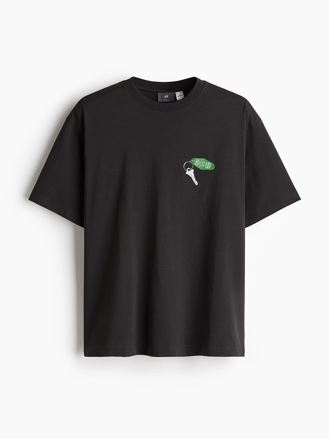 

H&M Relaxed Fit T-shirt, Black