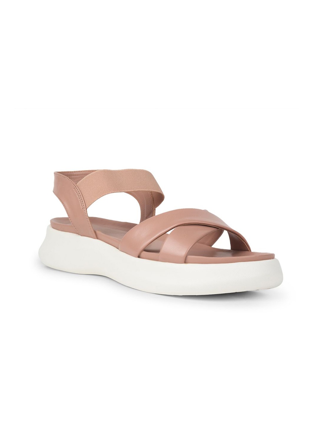 

Bata Women Open Toe Flats, Beige